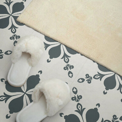 Carreaux pvc Motif de feuille ornemental