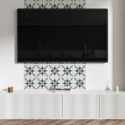 Carreaux pvc Motif de feuille ornemental