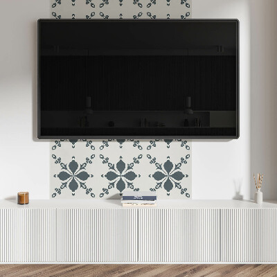 Carreaux pvc Motif de feuille ornemental