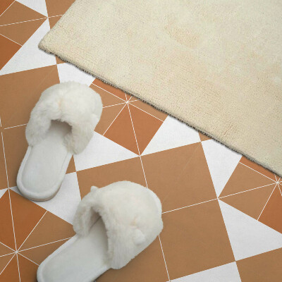 Carreaux pvc Des formes aux tons harmonieux