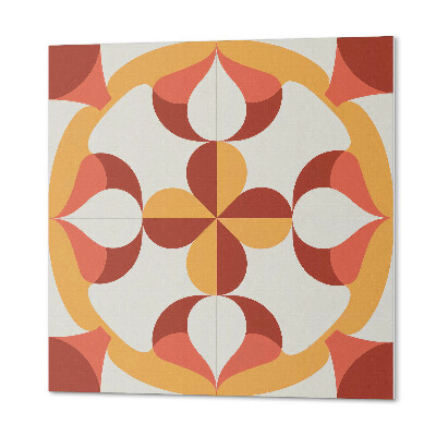 Carreaux vinyle Composition abstraite de formes