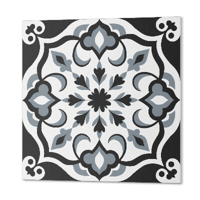 Carreaux de vinyle auto-adhésifs Motif floral ornemental