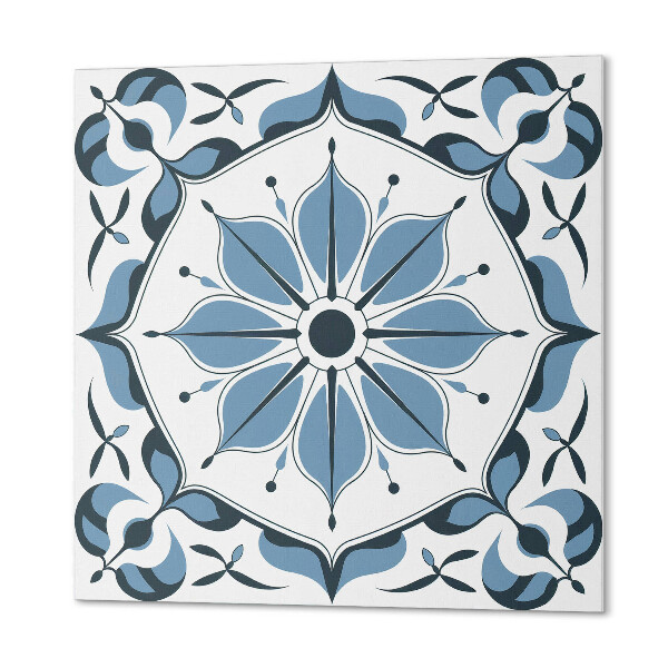 Carreaux de vinyle auto-adhésifs Imprimé floral aux accents raffinés