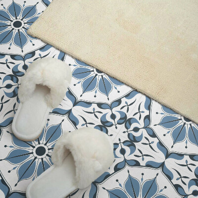 Carreaux de vinyle auto-adhésifs Imprimé floral aux accents raffinés