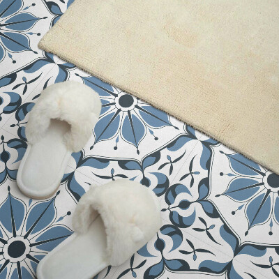 Carreaux de vinyle auto-adhésifs Imprimé floral aux accents raffinés