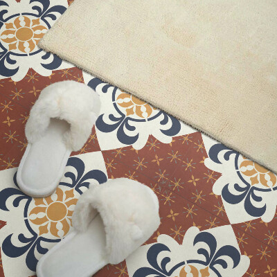 Carreaux vinyle Un motif floral aux formes subtiles