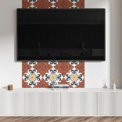 Carreaux vinyle Un motif floral aux formes subtiles