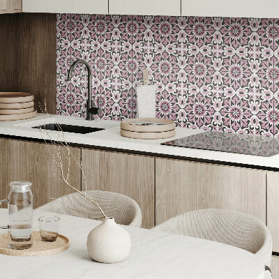 Carreaux pvc Motifs végétaux symétriques en harmonie