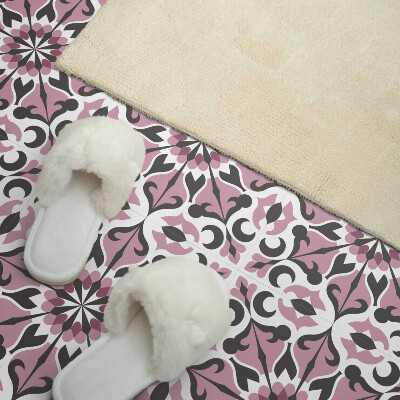 Carreaux pvc Motifs végétaux symétriques en harmonie