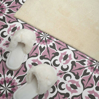 Carreaux pvc Motifs végétaux symétriques en harmonie