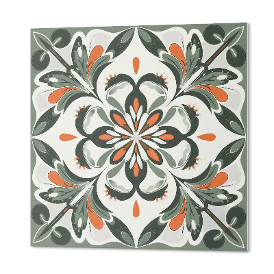 Carreaux vinyle Motif floral avec des accents feuillus