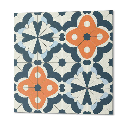 Carreaux vinyle Motif floral sur les carreaux