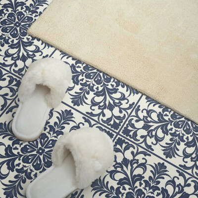 Carreaux vinyle Motif végétal avec feuilles et fleurs