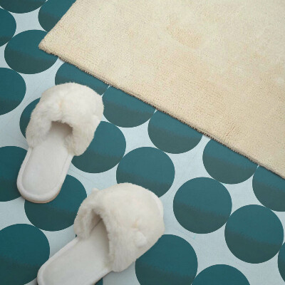 Carreaux vinyle Motifs circulaires dans une grille géométrique