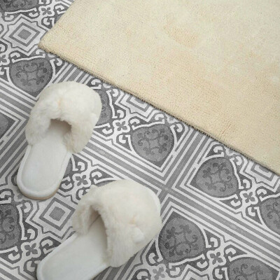 Carreaux pvc Motif symétrique avec détails décoratifs