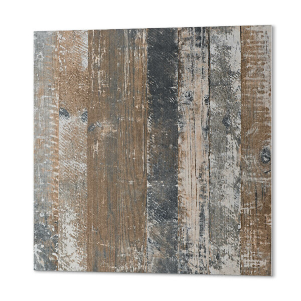 Carreaux vinyle Planches rustiques dans un style harmonieux