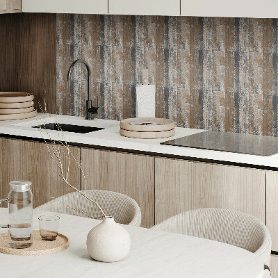 Carreaux vinyle Planches rustiques dans un style harmonieux