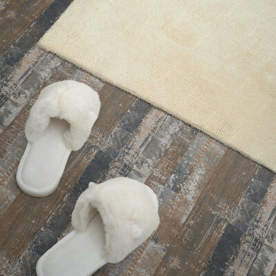 Carreaux vinyle Planches rustiques dans un style harmonieux