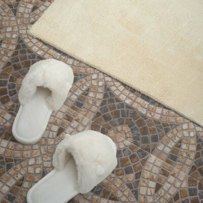 Carreaux pvc Tissage mosaïque à motifs