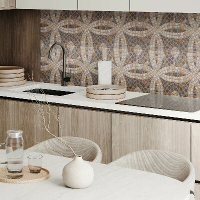 Carreaux pvc Tissage mosaïque à motifs