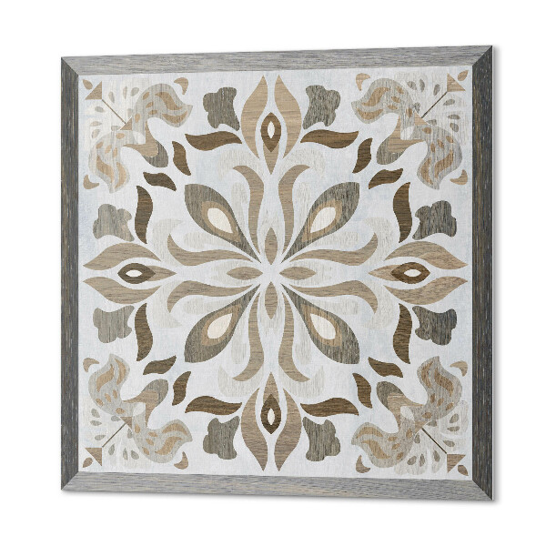 Carreaux pvc Motif floral symétrique
