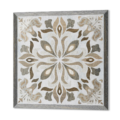 Carreaux pvc Motif floral symétrique