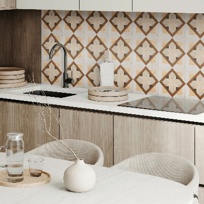 Carreaux vinyle Motif géométrique de forme carrée