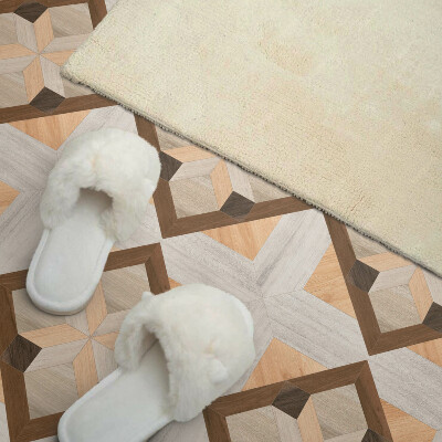 Carreaux vinyle Motif géométrique de forme carrée