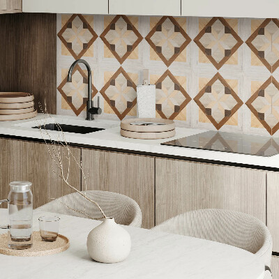 Carreaux vinyle Motif géométrique de forme carrée