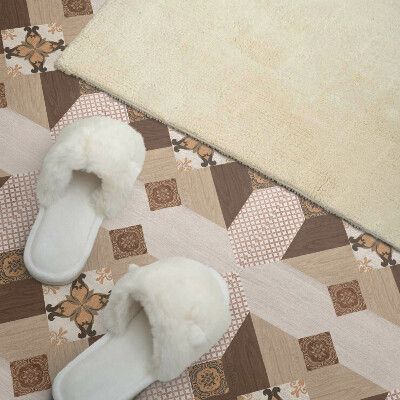 Carreaux pvc Mosaïque ornementale dans un style distinctif