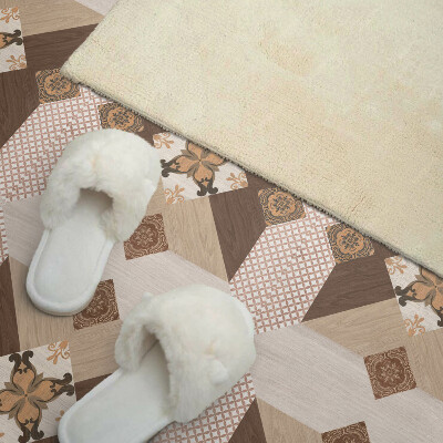 Carreaux pvc Mosaïque ornementale dans un style distinctif