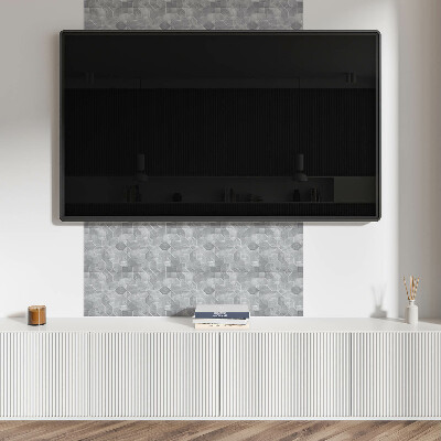 Carreaux de vinyle auto-adhésifs Motif hexagonal en mosaïque dans un style moderne