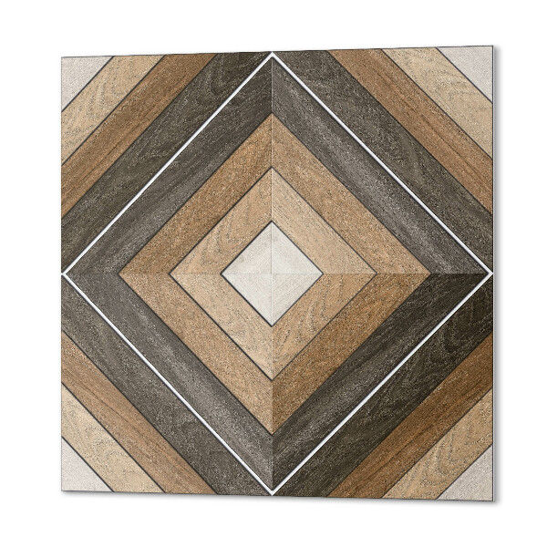 Carreaux de vinyle auto-adhésifs Losanges de forme géométrique