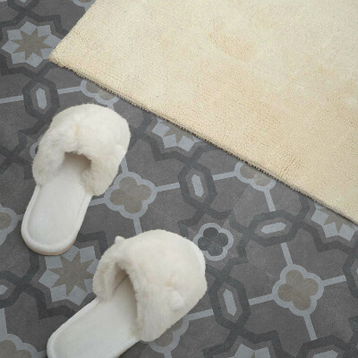 Carreaux de vinyle auto-adhésifs Géométrie dans un motif de carrelage à la mode