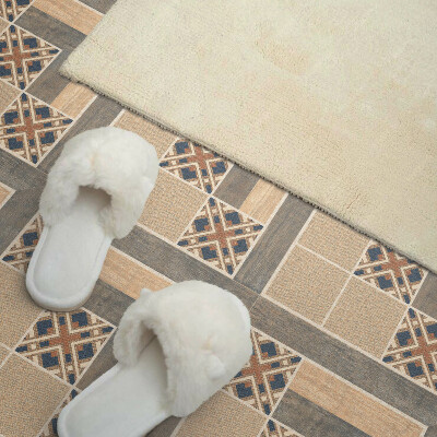 Carreaux vinyle Motifs angulaires sur carreaux