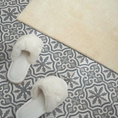 Carreaux de vinyle auto-adhésifs Mosaïque ornementale de style artistique