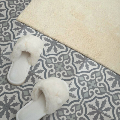 Carreaux de vinyle auto-adhésifs Mosaïque ornementale de style artistique