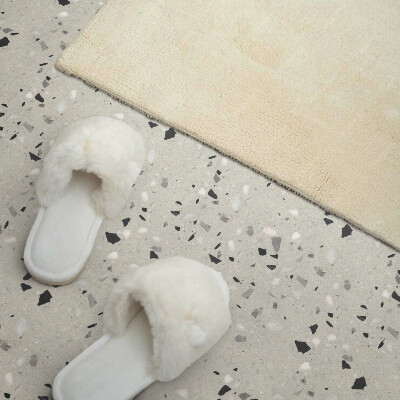 Carreaux vinyle Fragments délicats dans un motif artistique