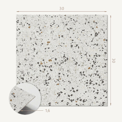 Carreaux pvc Motif avec de petites pierres