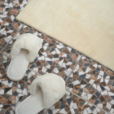 Carreaux vinyle Formes dans une composition en mosaïque