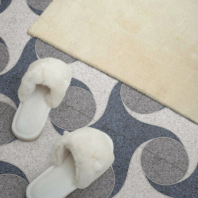 Carreaux vinyle Motif de mosaïque moderne