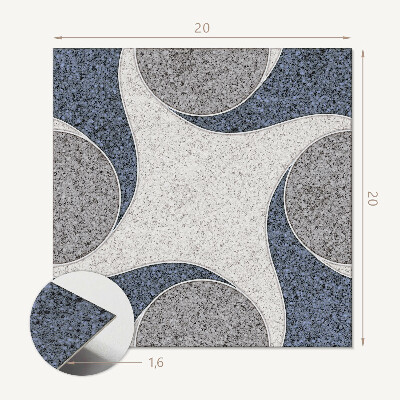 Carreaux vinyle Motif de mosaïque moderne