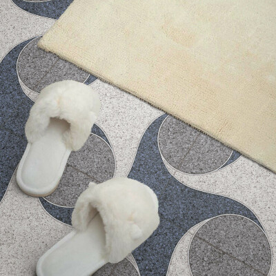 Carreaux vinyle Motif de mosaïque moderne