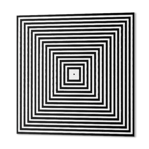 Carreaux vinyle Motif de lignes concentriques carrées