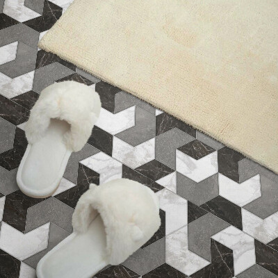 Carreaux de vinyle auto-adhésifs Formes abstraites dans un style géométrique