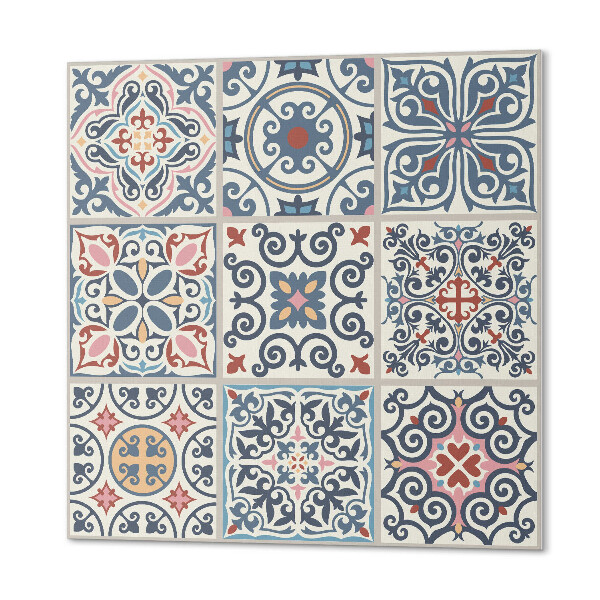 Carreaux vinyle Mosaïques artistiques stylisées