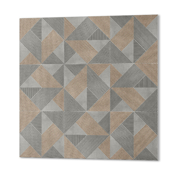 Carreaux de vinyle auto-adhésifs Motif de formes triangulaires