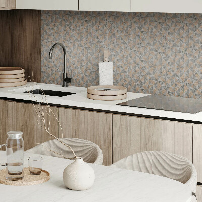 Carreaux de vinyle auto-adhésifs Motif de formes triangulaires