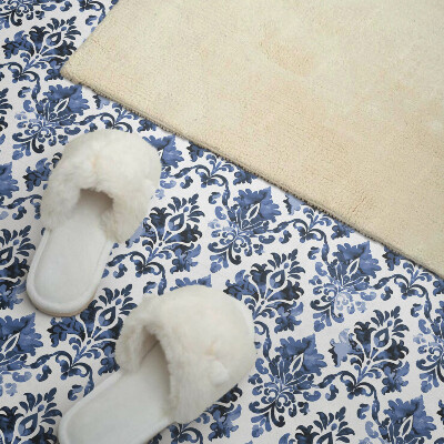 Carreaux pvc Motif floral baroque