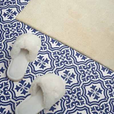 Carreaux de vinyle auto-adhésifs Motif végétal carrelé dans le style